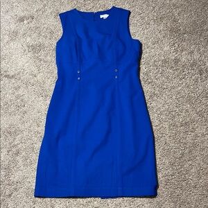 Calvin Klein Royal Blue Sheath Dress